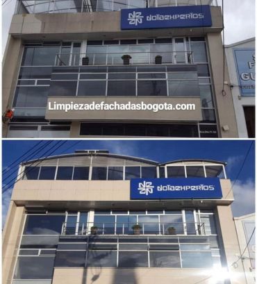 limpieza de fachadas en concreto